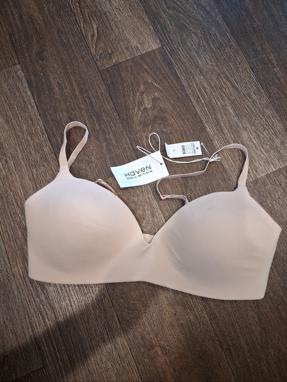 Haven Well Within Seamless Nude T-Shirt Bra - Smooth Molded Cups Underwire